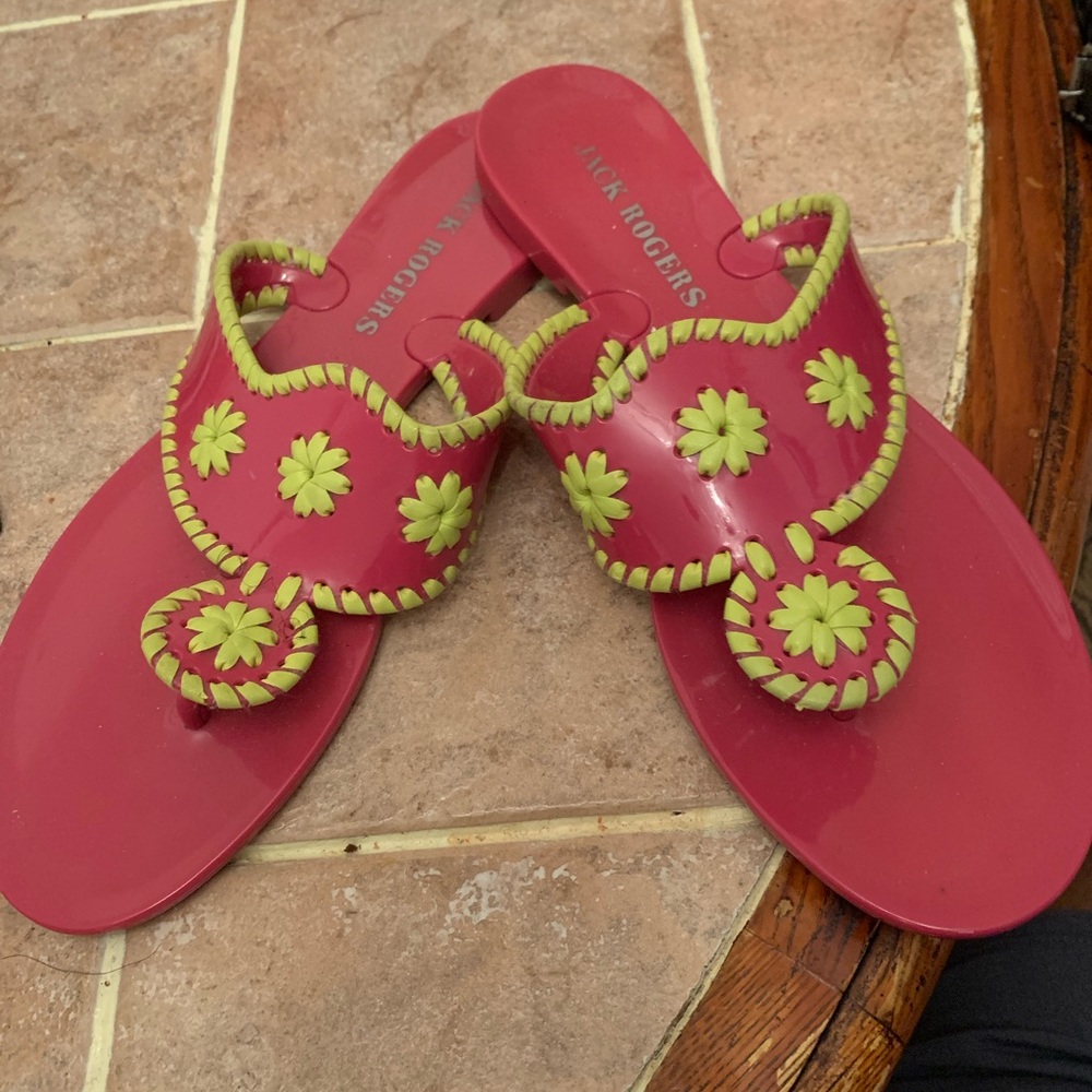 Jack Rogers jelly sandal